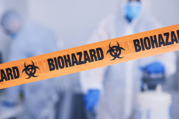 Professional Biohazard technician working in Mercer Island, WA